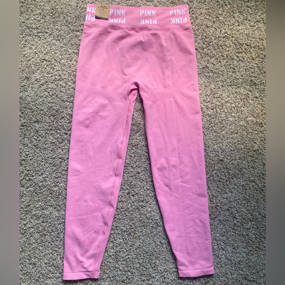 BRAND NEW PINK Active Seamless Legging High Waist Full Length Tights